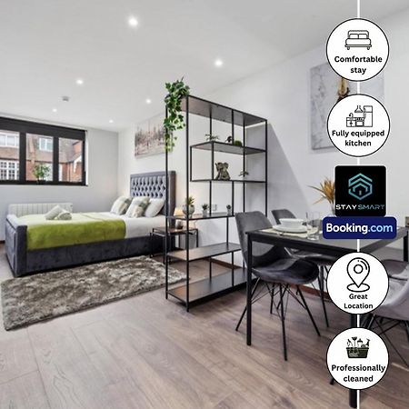 Stylish Studio Apt By Stay Smart Short Lets & Serviced Accommodation Woodstock With Free Wifi Londyn Zewnętrze zdjęcie