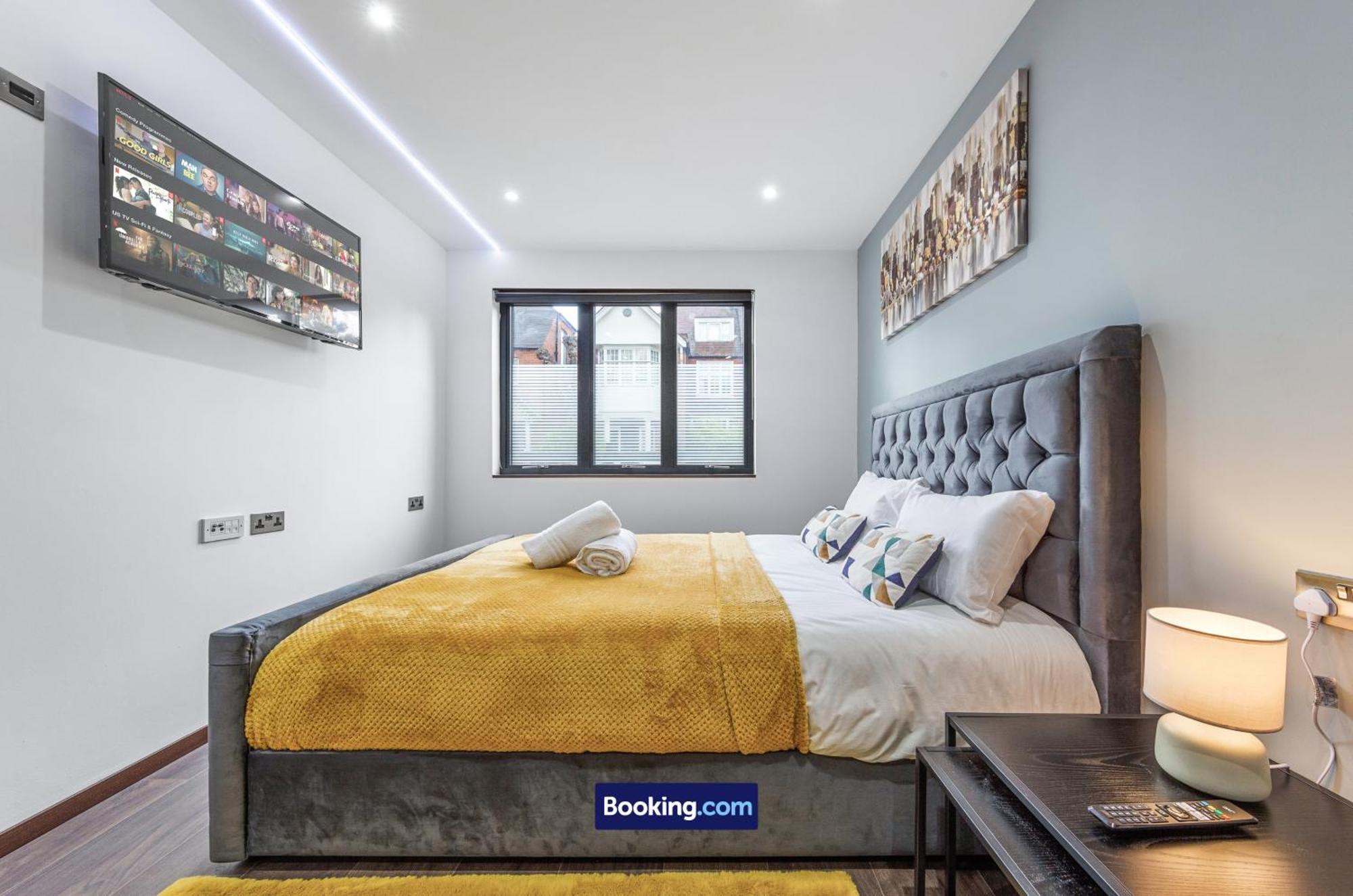 Stylish Studio Apt By Stay Smart Short Lets & Serviced Accommodation Woodstock With Free Wifi Londyn Zewnętrze zdjęcie