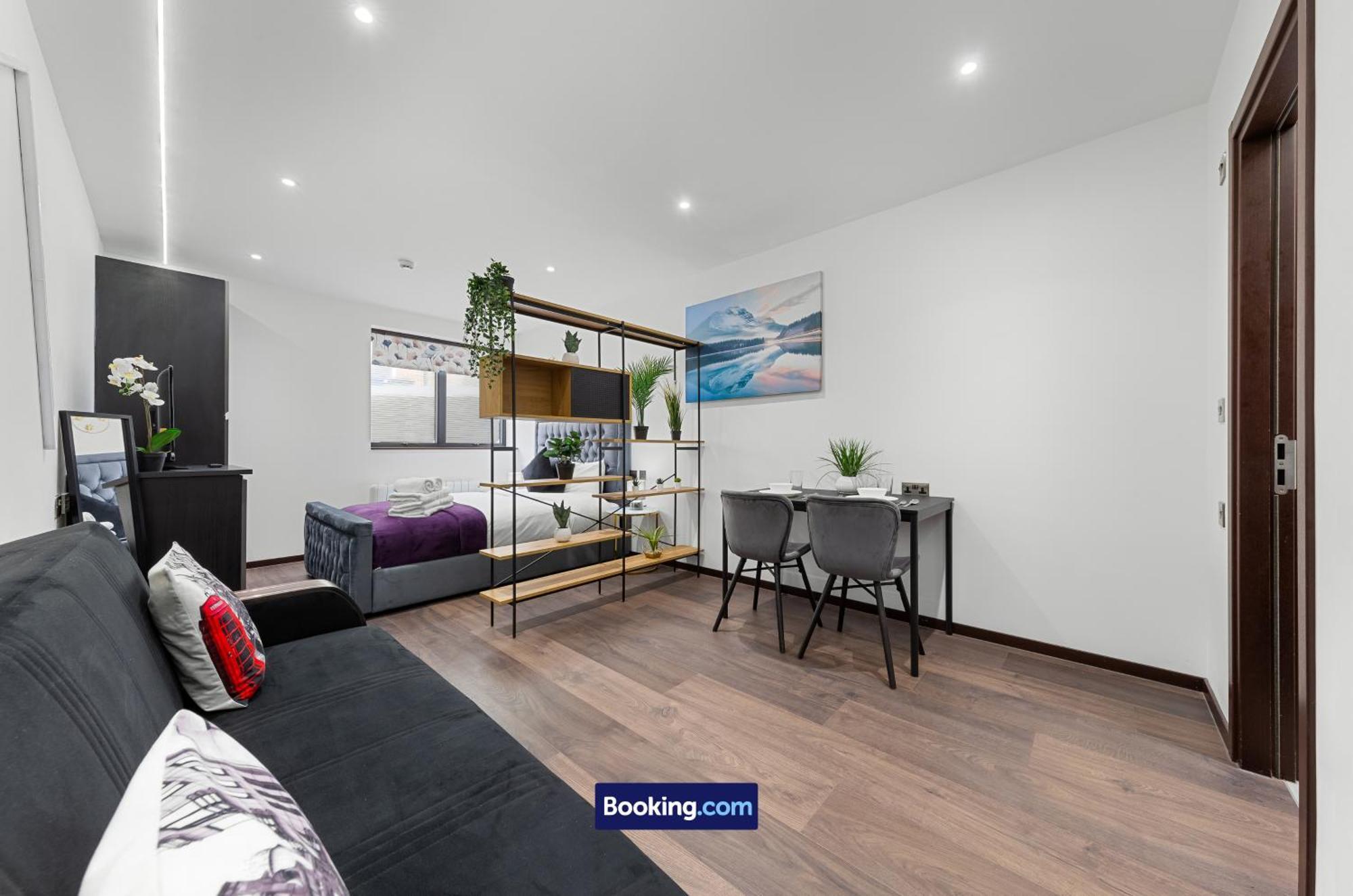 Stylish Studio Apt By Stay Smart Short Lets & Serviced Accommodation Woodstock With Free Wifi Londyn Zewnętrze zdjęcie